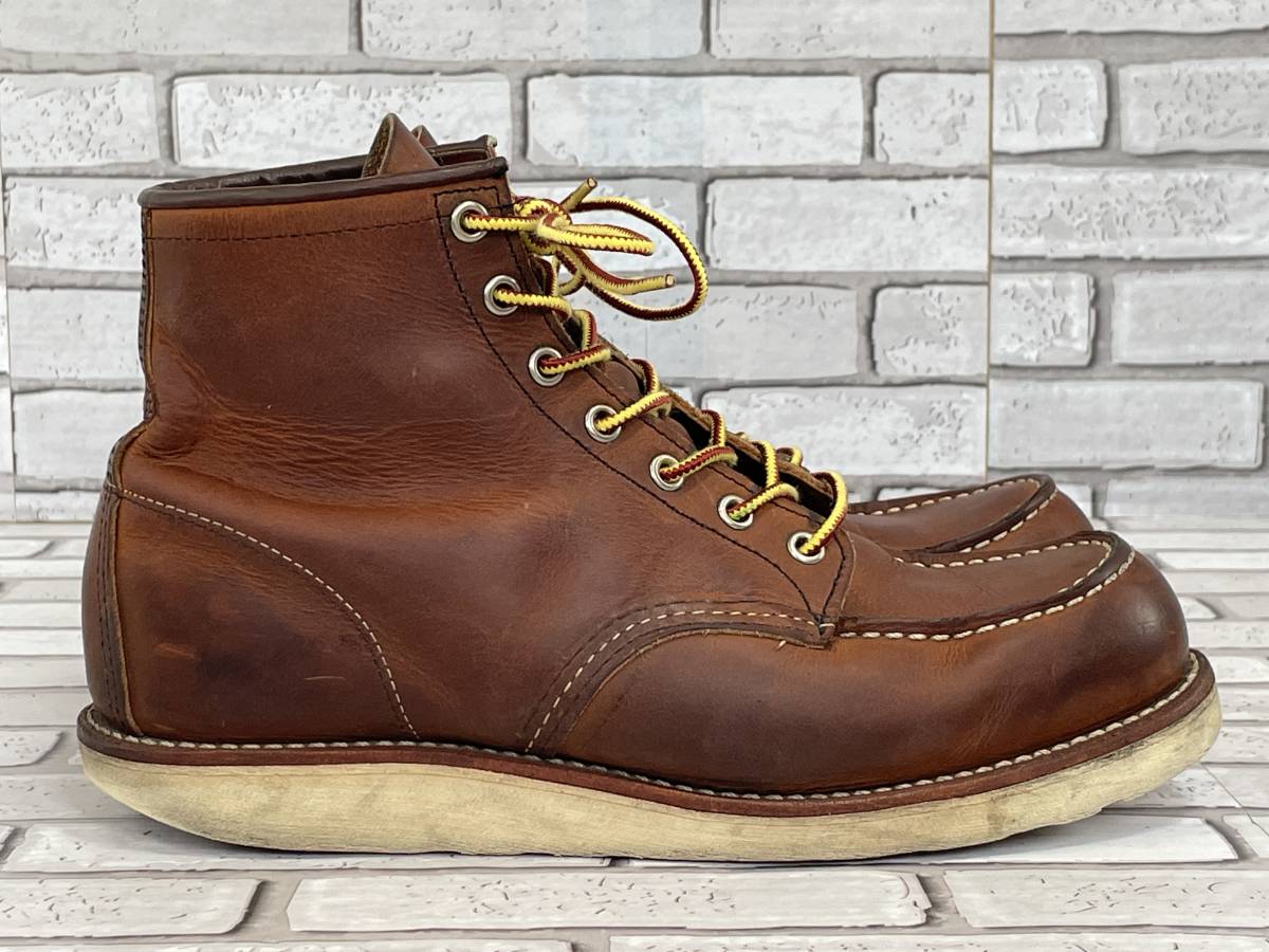 USED Red Wing RED WING 6 -inch Classic mok copper rough & tough boots 8876 size 81/2E 26.5cm USA made 05/13