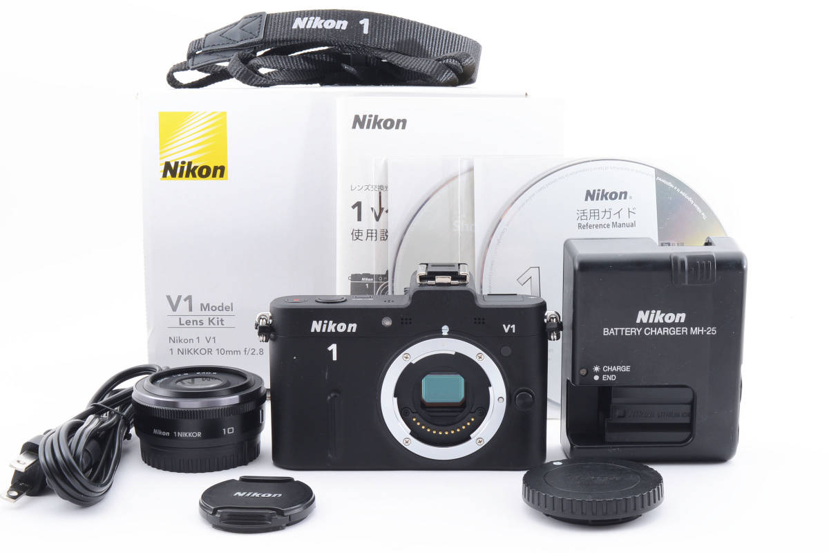 3年保証』 Nikon1 Nikon ニコン □ほぼ新品□ V1 SF-09S23-415