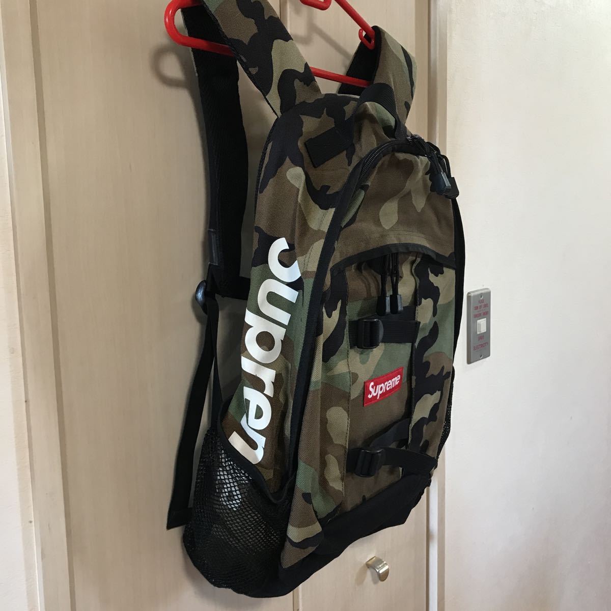 美品/正規品/希少/レア/貴重【Supreme 】シュプリーム バックパック