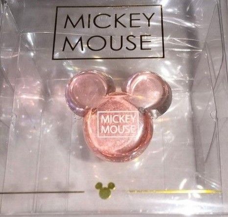 値下 Mickey Mouse ミッキー クリア ピンク リング