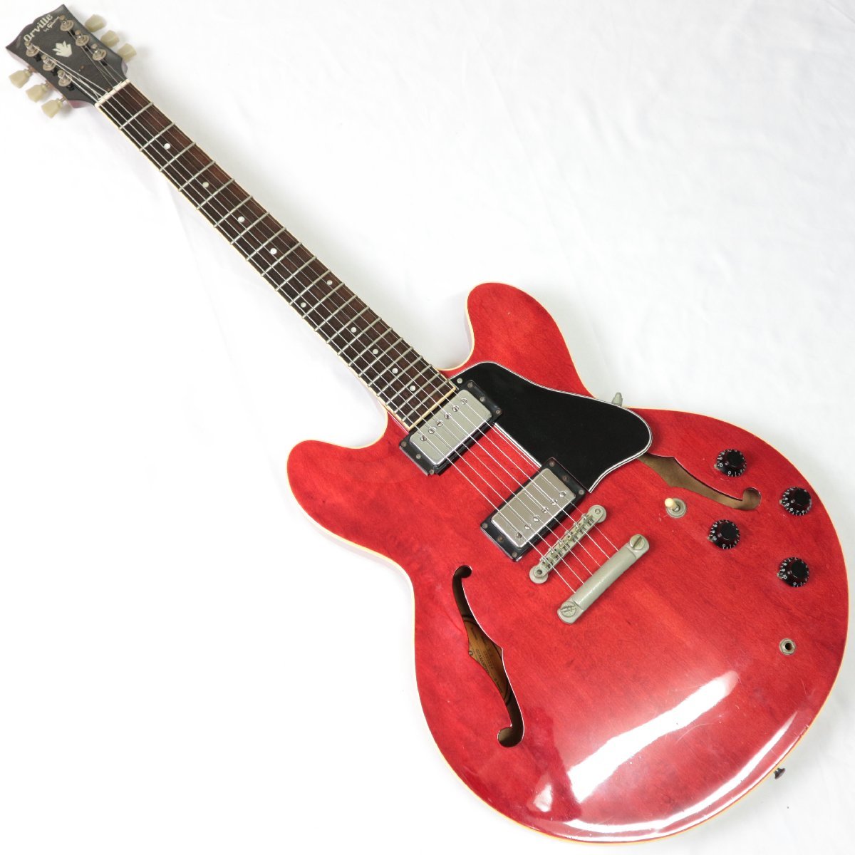 【★希少★刻印ナンバードPAF★】Orville by Gibson ES-335 made in japan セミアコ ディープジョイント　オービルバイギブソン 日本製_画像1