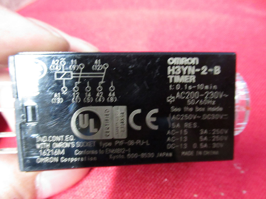 OMRON オムロン E5C2 / H3CR / H3Y / H3YN ソリッドステートタイマー 管理5rc0706M5_画像7