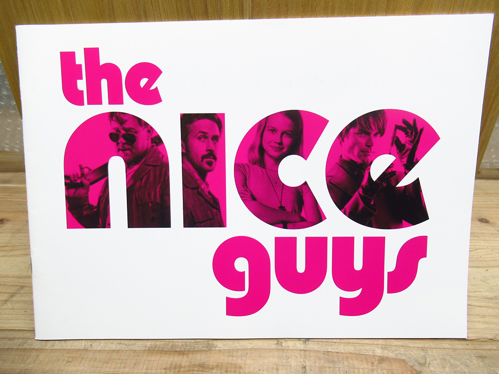 ナイスガイズ! the nice guys Blu-ray Disc ブルーレイ パンフレット付き 映画 管理5MS0713F8_画像5