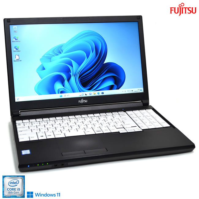  ноутбук Windows11 Fujitsu LIFEBOOK A579/C Core i5 8365U m.2SSD256G память 8G Wi-Fi Bluetooth HDMI