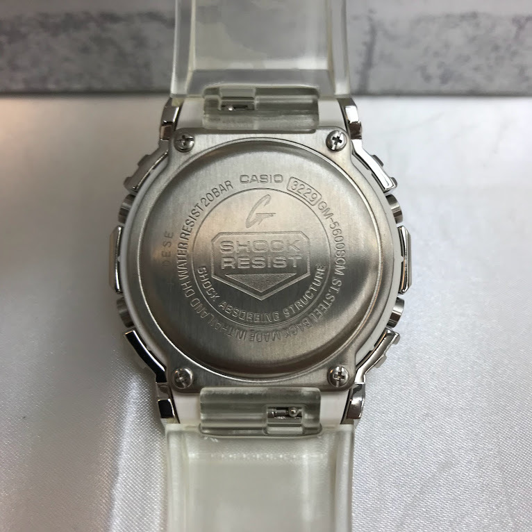 ★最終値下げ★ ★稼働★ ★G-SHOCK★ CASIO カシオ G-SHOCK GM5600SCM QZ 迷彩文字盤 箱 取扱説明書付き_画像5