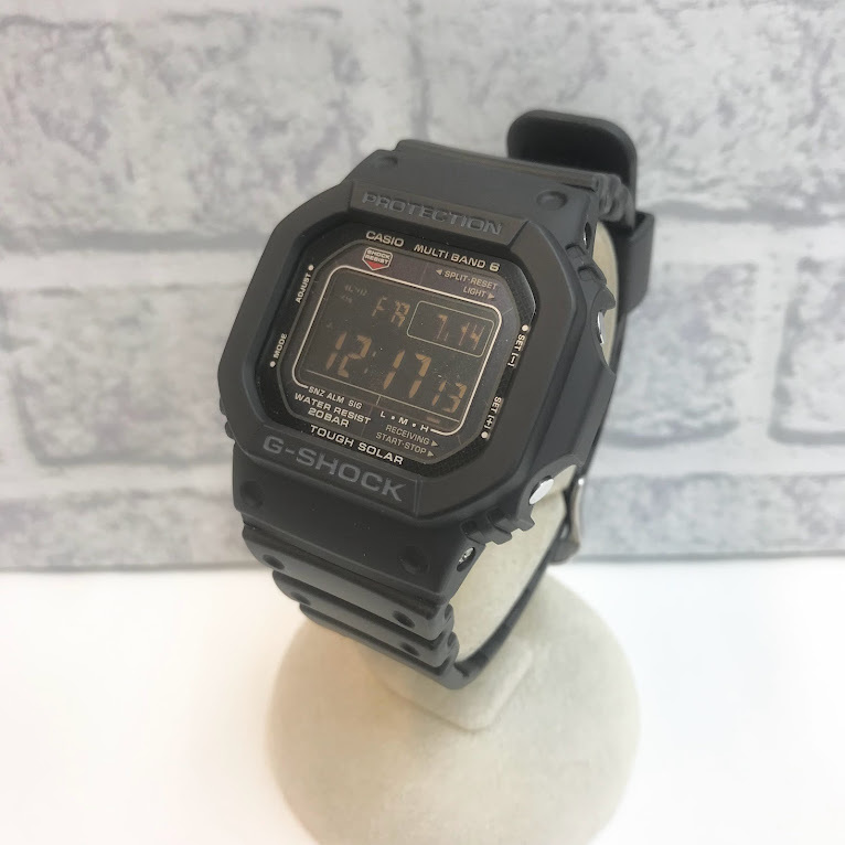 ★稼働★ ★G-SHOCK★ CASIO カシオ G-SHOCK ブラック GW-M5610U-1BJF ソーラー ラバーベルト　_画像1