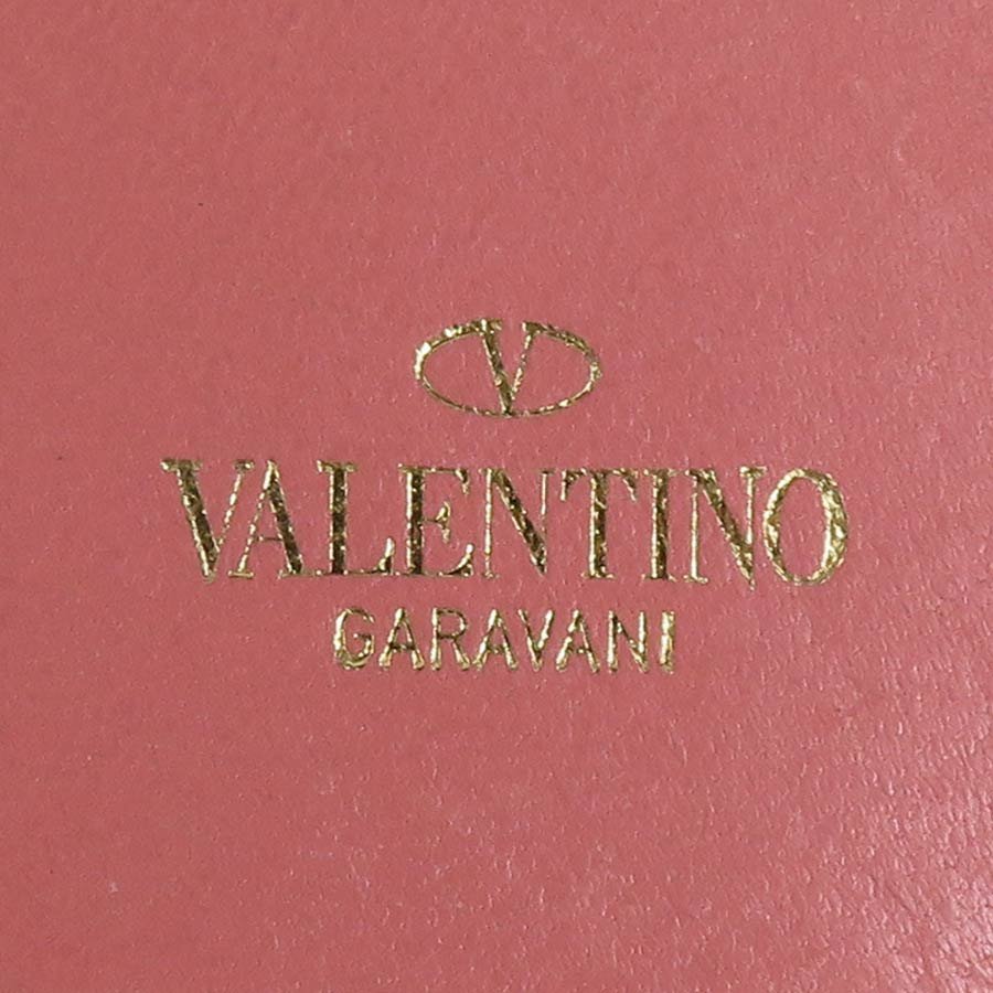 ヴァレンティノ ガラヴァーニ Valentino Garavani チャーム レザー ピンク h29581f_画像6