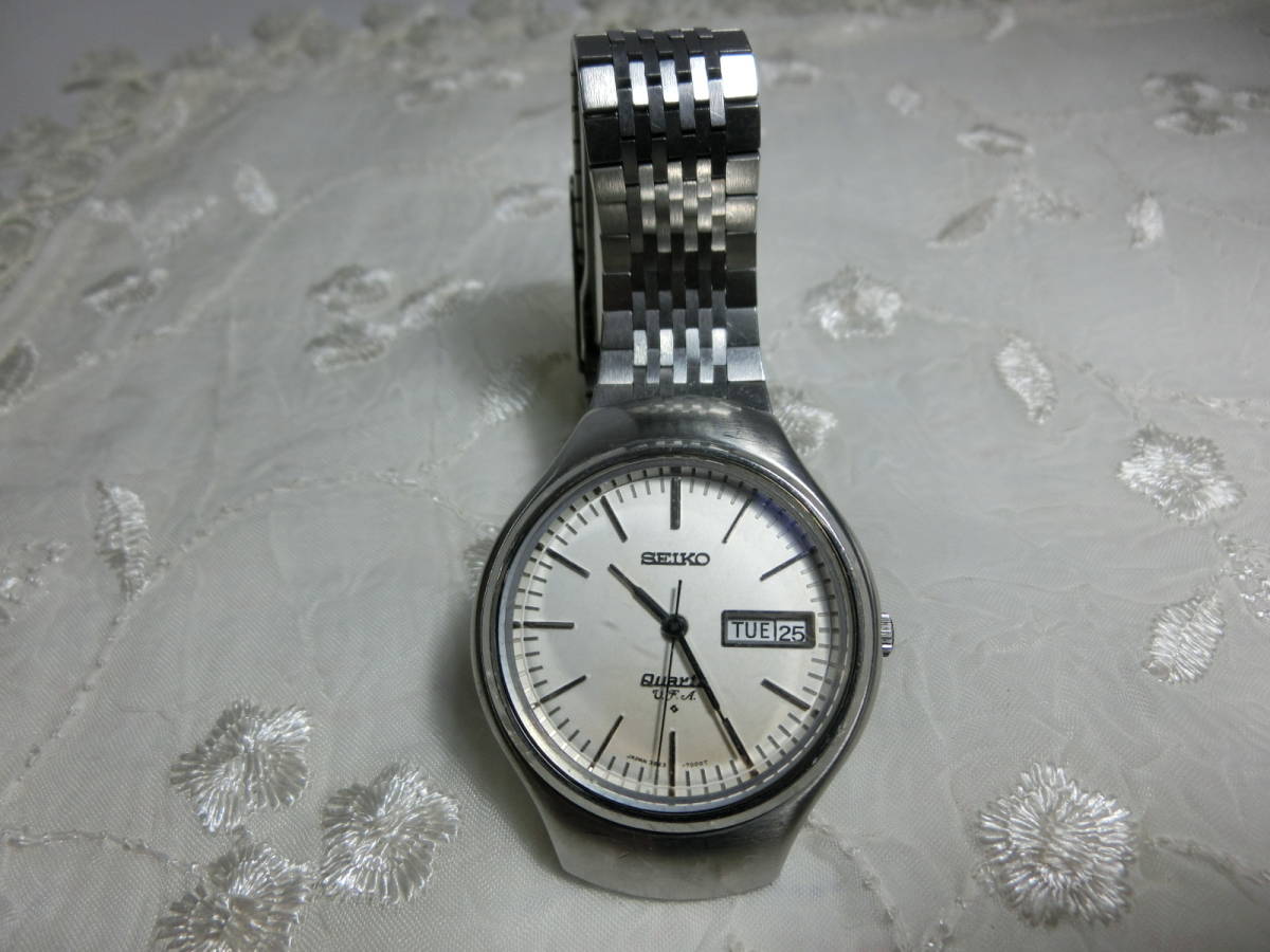 当日お急ぎ便 SEIKO セイコーV.F.A. 3823-7001 VFA ホワイト文字盤