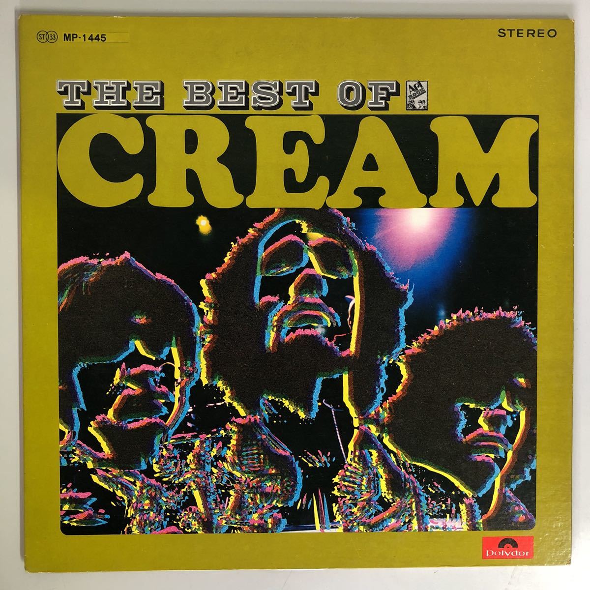 【L1135】CREAM THE BEST OF CREAM 中古品 / クリーム ベスト・オブ・クリーム LP レコード 昭和 レトロ エリック クラプトン_画像1