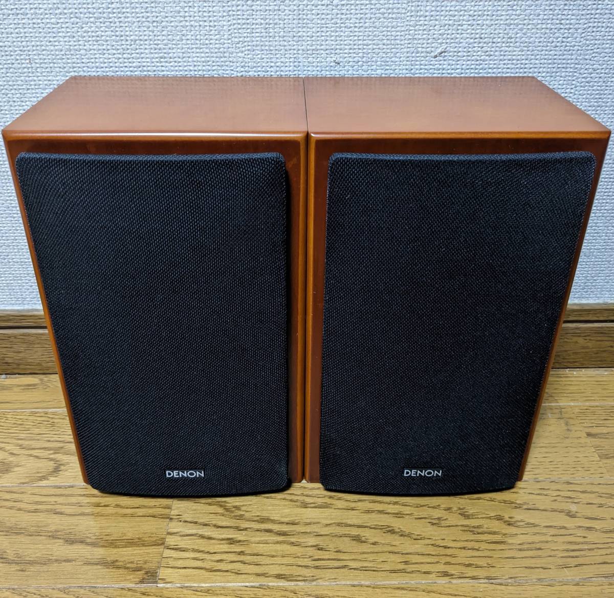 Denon デノン スピーカー 木目 SC-A33SG ペア-