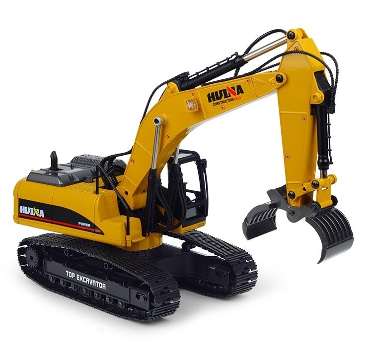  all metal made power shovel radio-controller 1/14 scale Full metal excavator Huina 580 exchange head attaching 