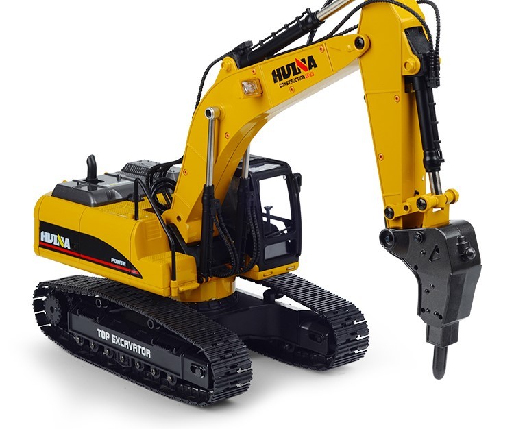  all metal made power shovel radio-controller 1/14 scale Full metal excavator Huina 580 exchange head attaching 