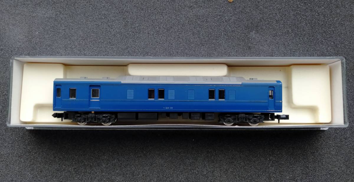 【 即決 】 KATO カトー 国鉄 JR 24系 カニ24 110 電源車 特急型 寝台客車 ブルートレイン BLUE TRAIN_画像1