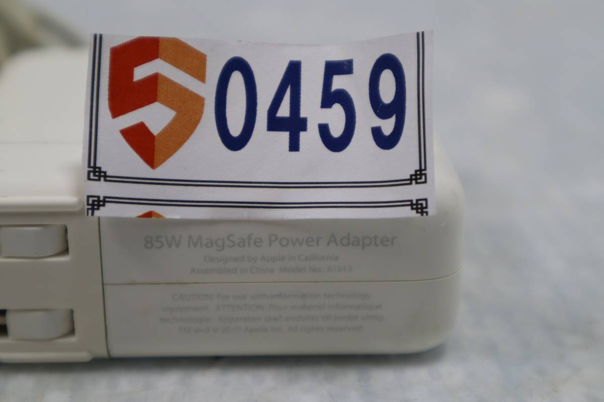 E0459 & L APPLE MacBook Pro 85W Magsafe Power Adapter/A1343_画像5