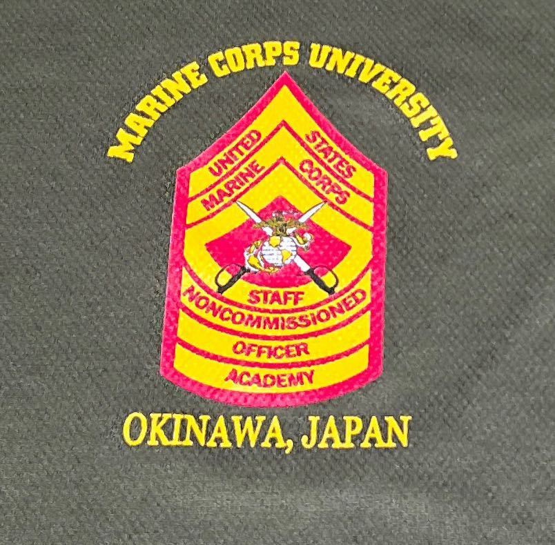  Okinawa вооруженные силы США сброшенный товар USMC CORPORAL OF MARINES футболка MEDIUM море ..OKINAWA JAPAN милитари 