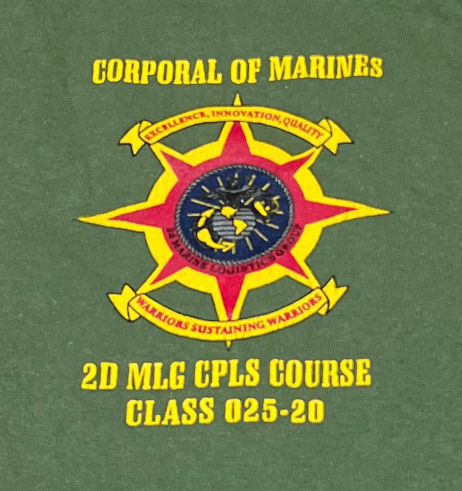 沖縄米軍放出品　USMC CORPRAL OF MARINES Tシャツ　MEDIUM 海兵隊 OKINAWA_画像4