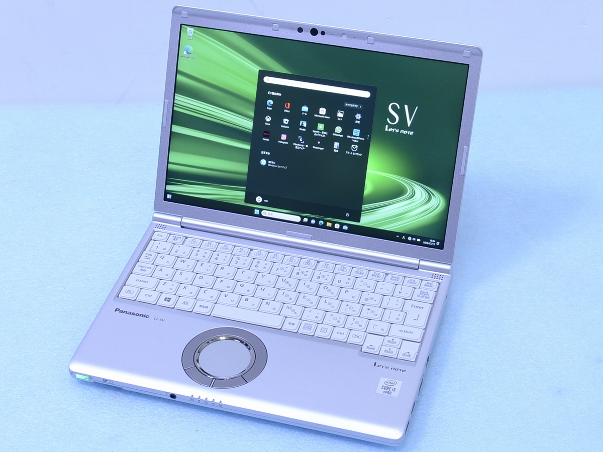 季節のおすすめ商品 顔認証カメラ SSD256GB i5-10310U CF-SV9RDLVS
