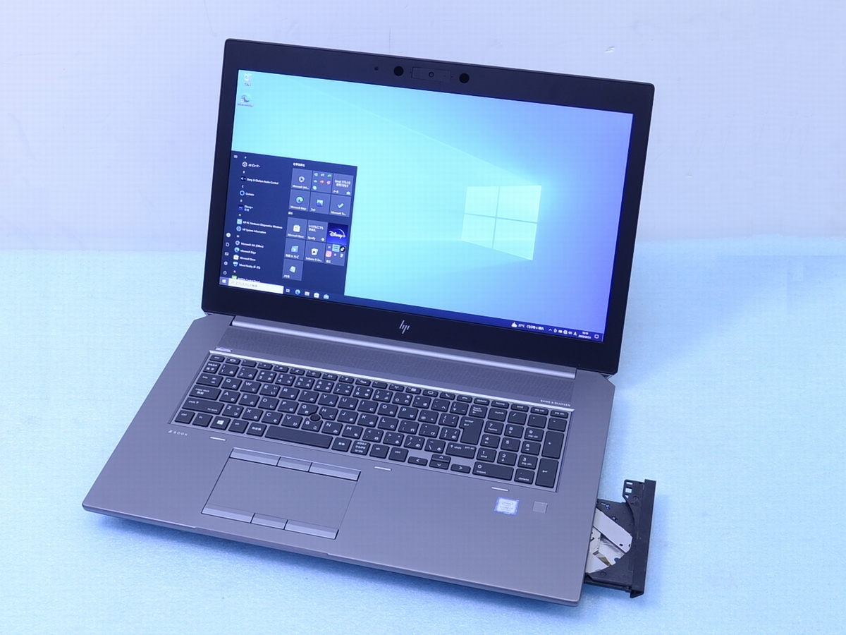 hp ZBook17 G6 Core i7-9750H 32GB SSD512GB NVMe HDD1TB BD Quadro T1000 Win10/Win11 hp ノートパソコン PC 管理C10_画像1