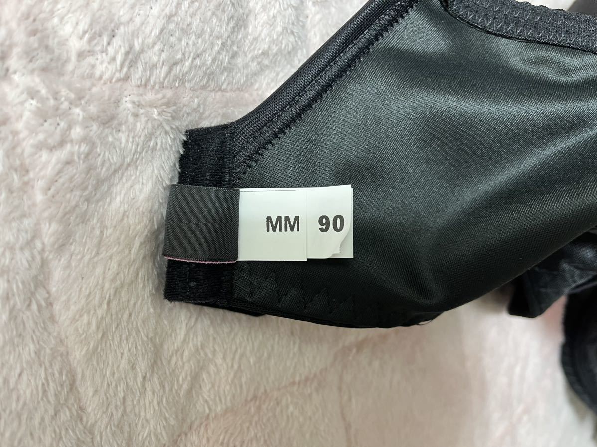 ブラジャー ブラック UK MM90 MMカップ Tカップ Uカップ