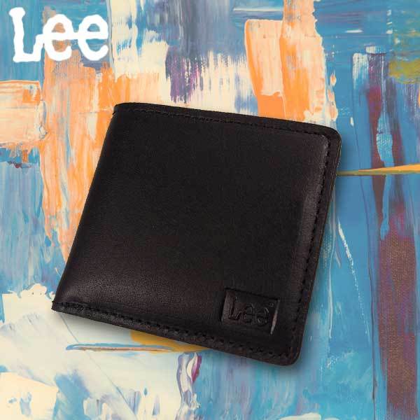 [Lee]　リー　二つ折り財布/ブラック　　320-1792