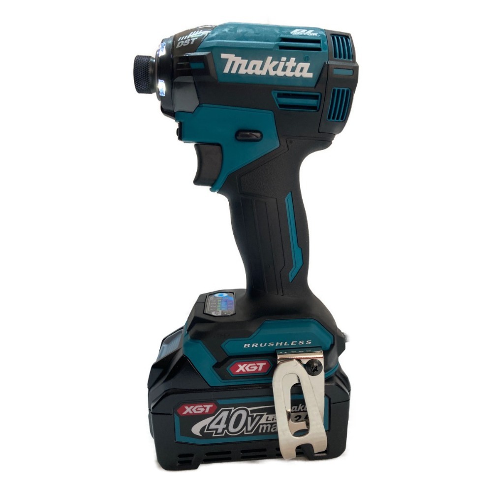 □□ MAKITA マキタ 充電式インパクトドライバ TD002GRDX ブルー 未使用に近い_画像1