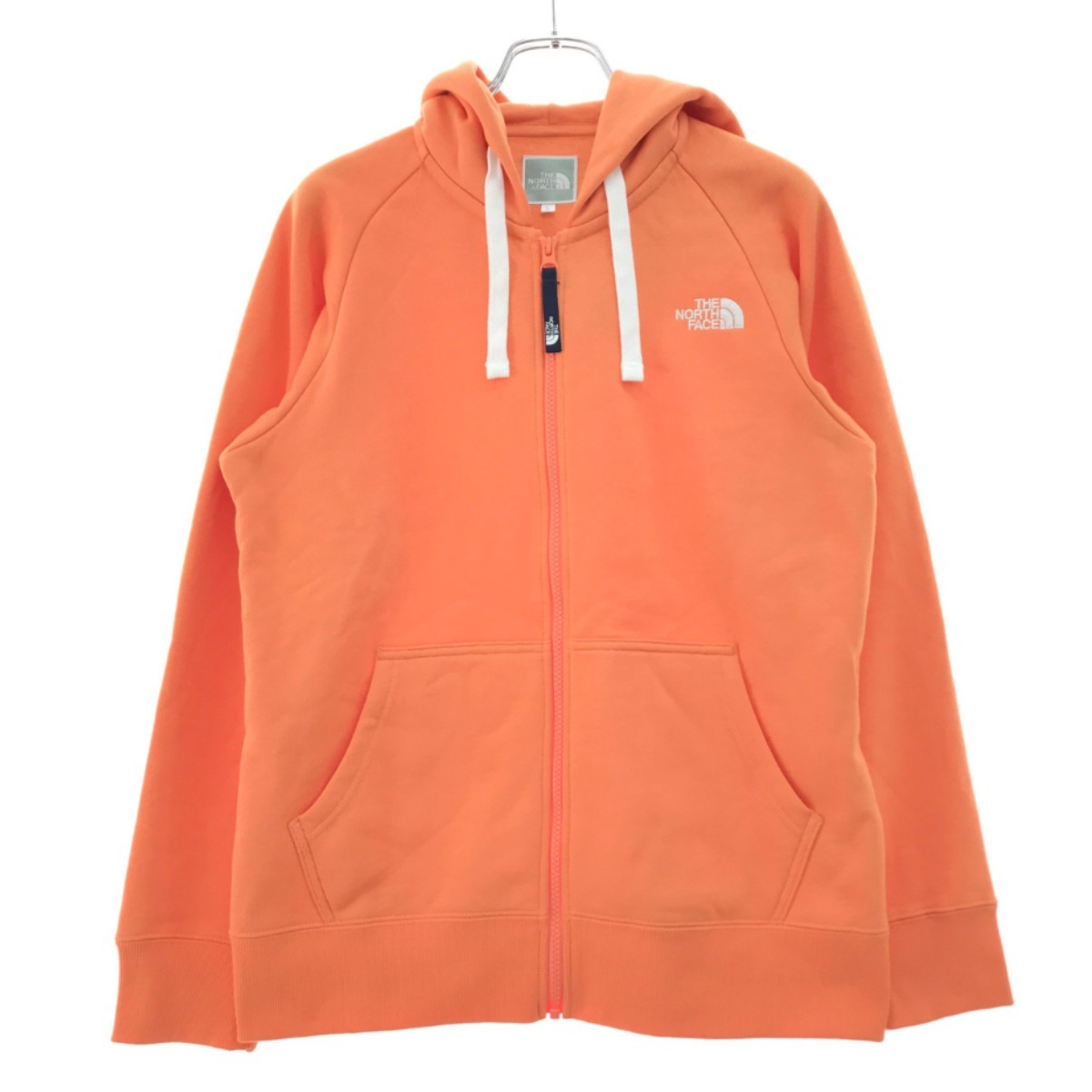 ▼▼ THE NORTH FACE ザノースフェイス ジップパーカー NTW12340 オレンジ 目立った傷や汚れなし