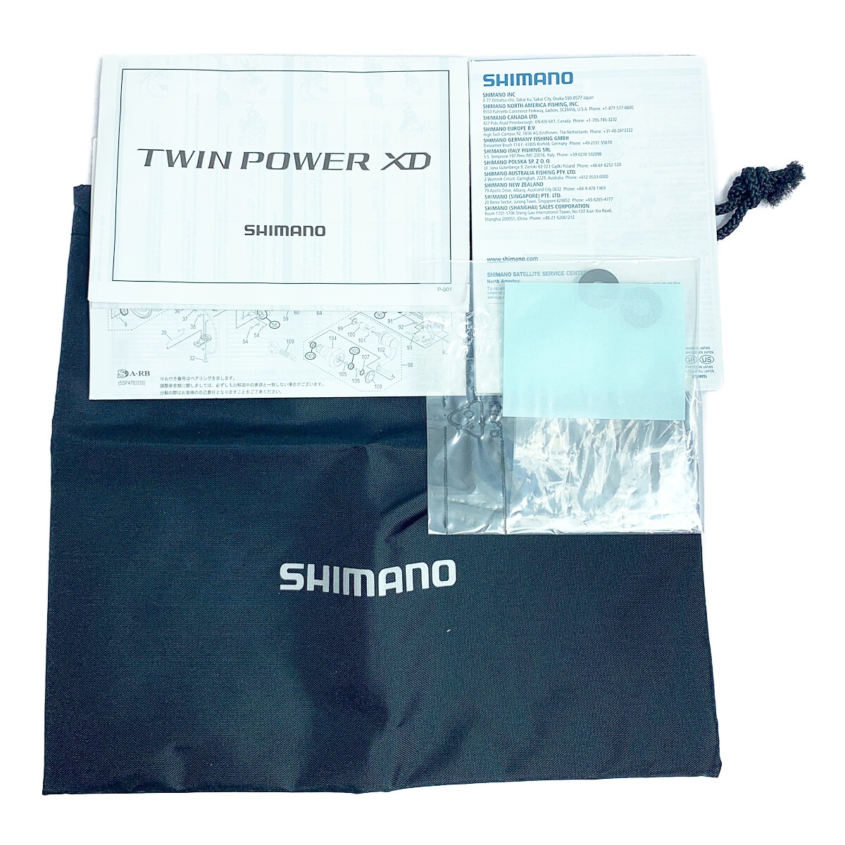 ★★ SHIMANO シマノ TWIN POWER 21 XD4000XG スピニングリール 04293 目立った傷や汚れなし