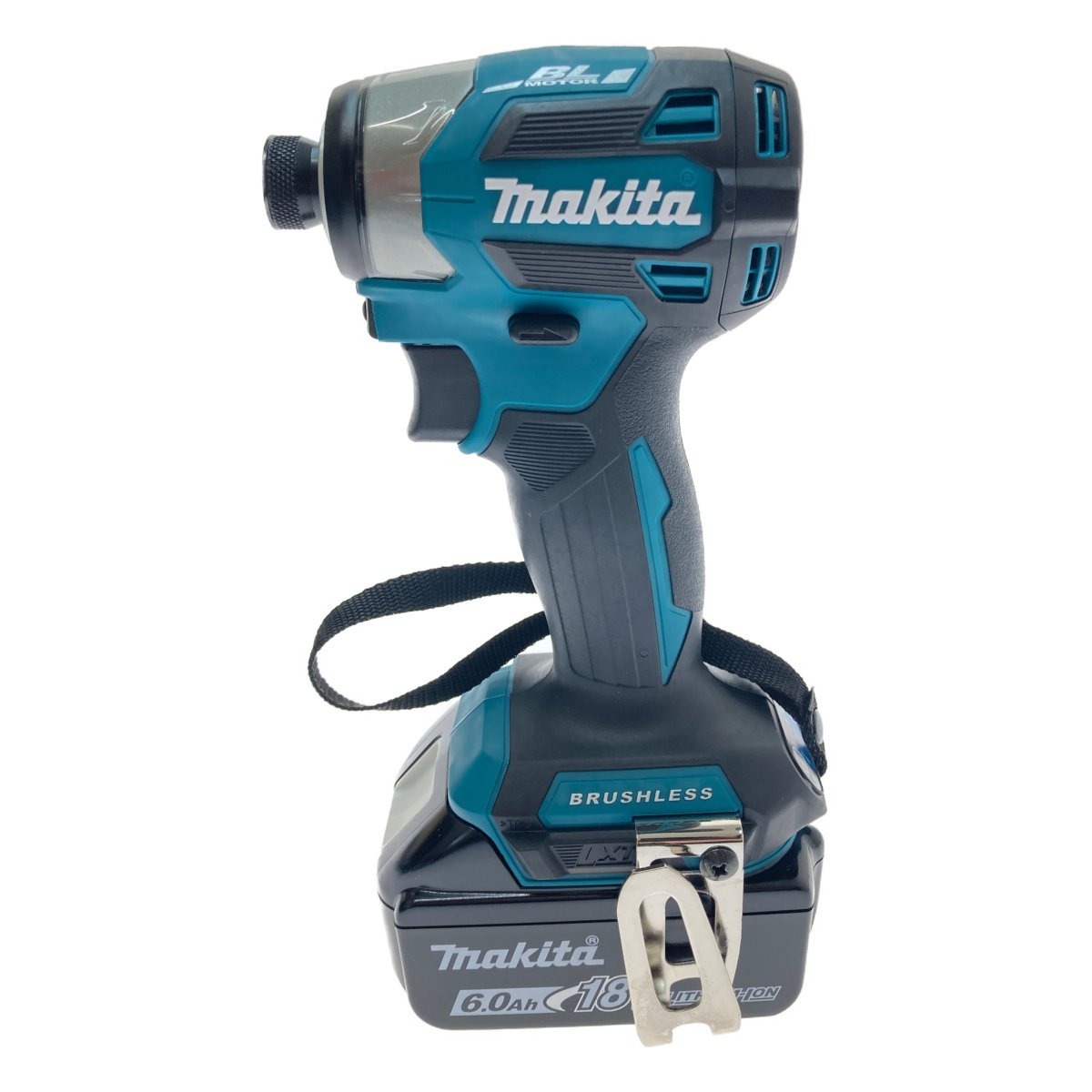 国内外の人気 MAKITA □□ マキタ 未使用に近い ブルー TD173DRGX 充電