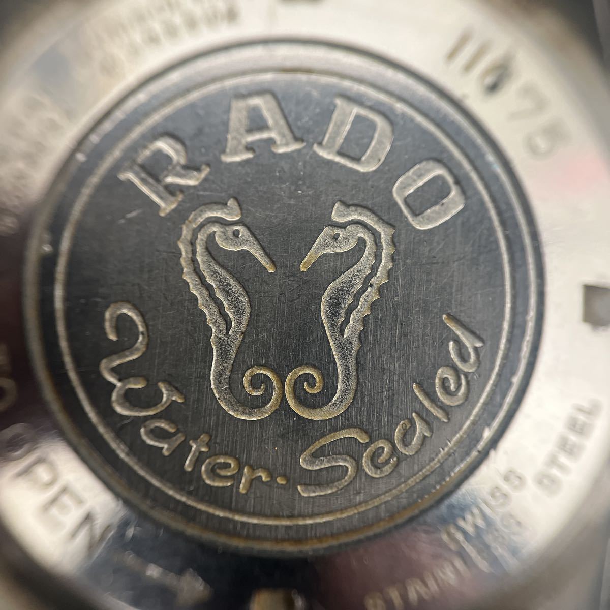 【稼動品】RADO ラドー ゴールデンホース 30Jewels 手巻き デイト アンティーク ヴィンテージ 腕時計 時計_画像7
