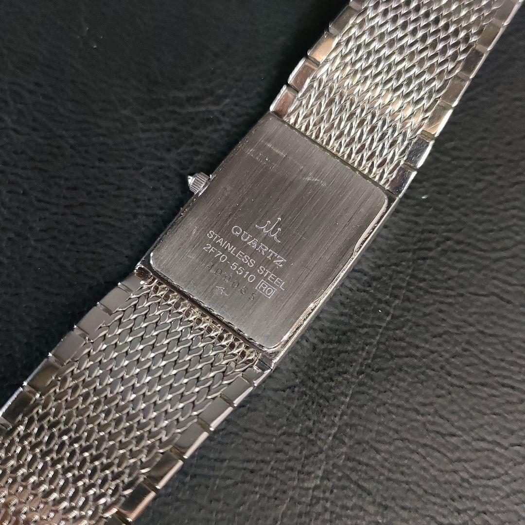 宅配 極美品【稼働品】SEIKO セイコー クレドール 2F70 ブラック