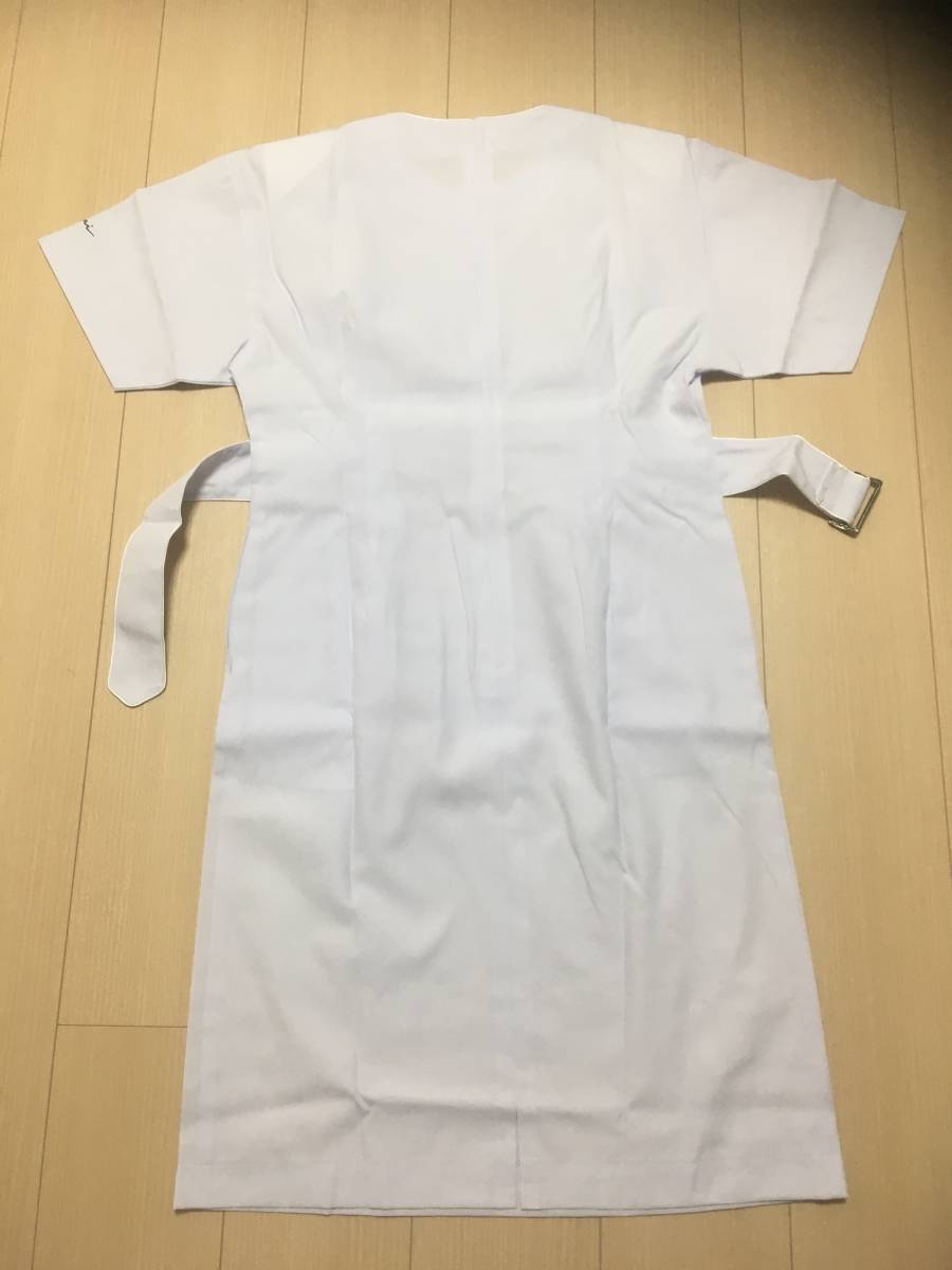  Esthe salon uniform uniform L size white ta made white ta corporation Esthe One-piece Esthe tik salon Kansai 