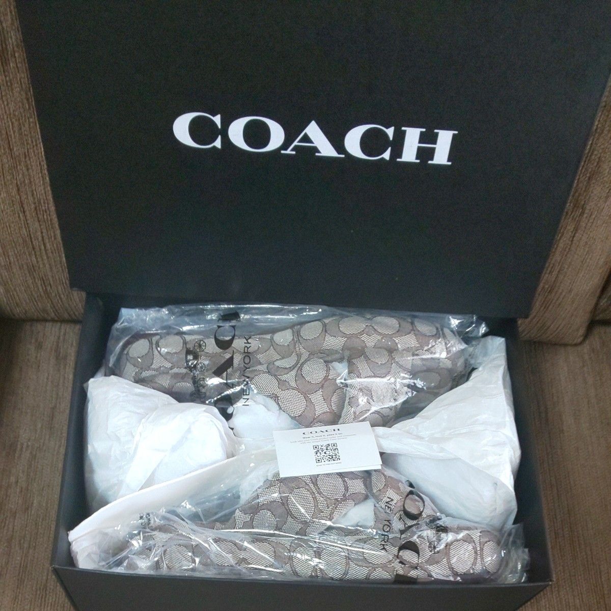 新品未使用 COACH ペネロペサンダル 激レア 入手困難 23cm 箱付き