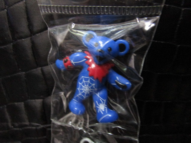  grate full dead * dead Bear strap & Mini mascot *A(Grateful Dead dead Bear bear lock band goods key holder doll )