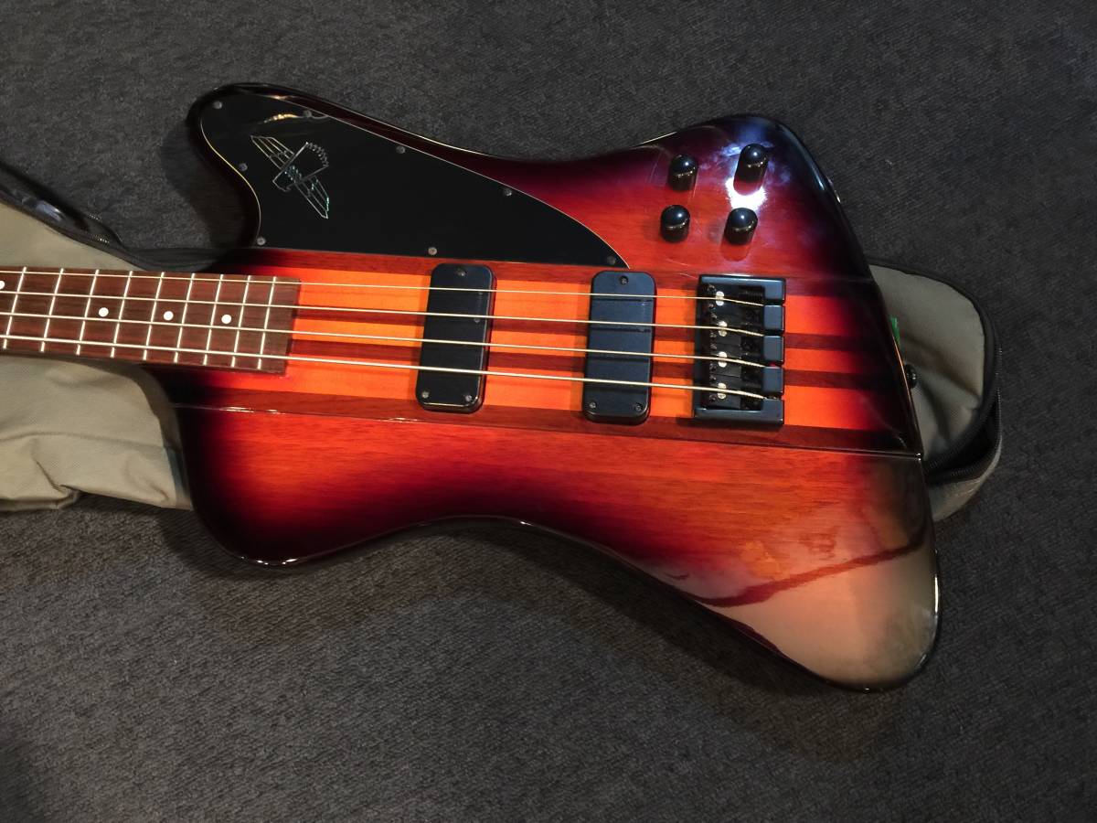 No.081122 2017 レア！Epiphone T-Bird PRO 4 Bass グロスフィニッシュ n.mint_画像2