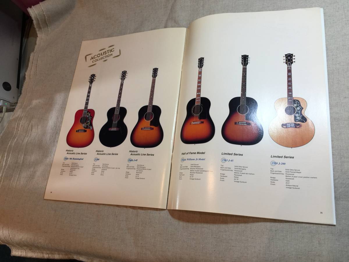 Gibson カタログ　 1997年 GUITAR CATALOGUE_画像6