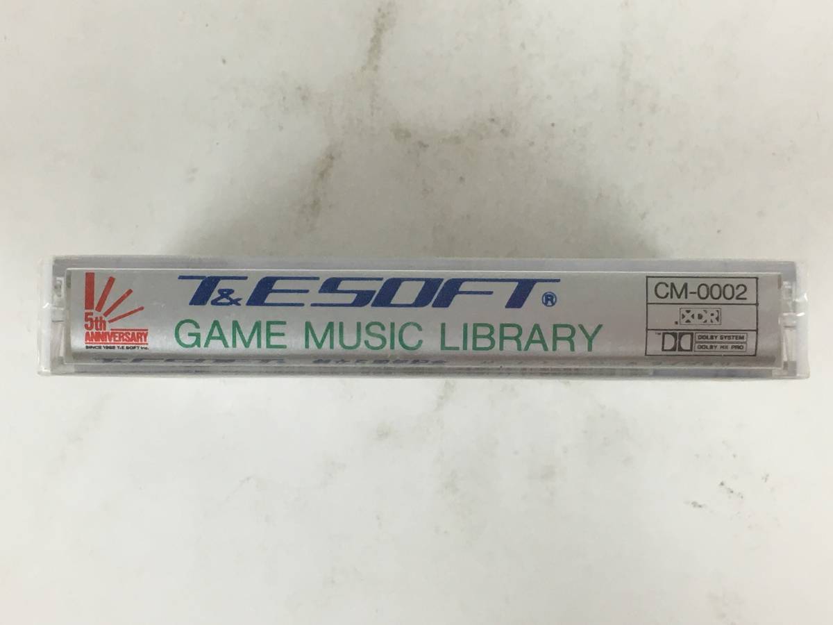 #*R899 unopened not for sale T&E SOFT..5 anniversary commemoration game music library cassette tape *#