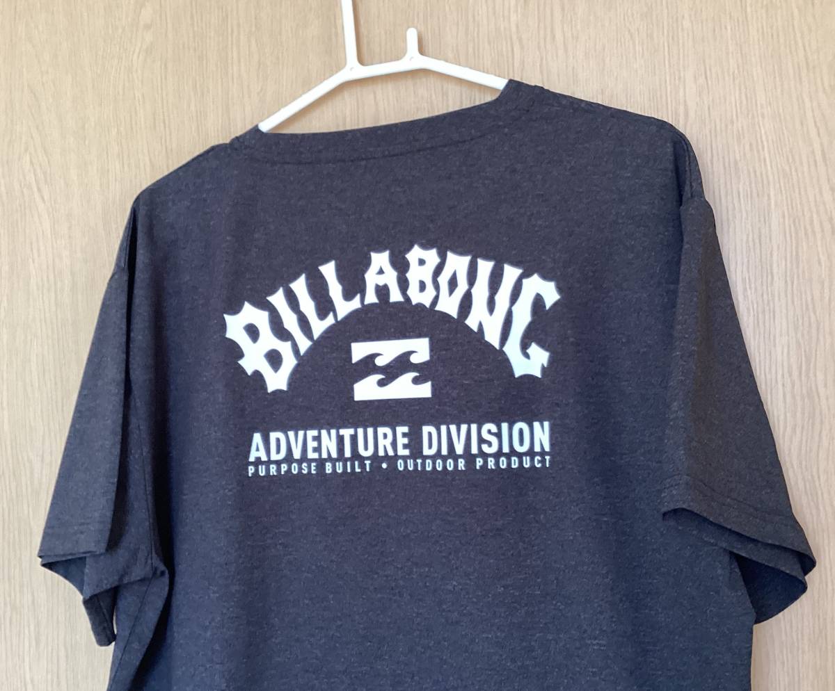 BILLABONG ビラボン 半袖 ラッシュガード Tシャツ ハイブリッド 水陸両用 メンズL 新品未使用 送料無料 黒 ブラック グレー 人気の画像2