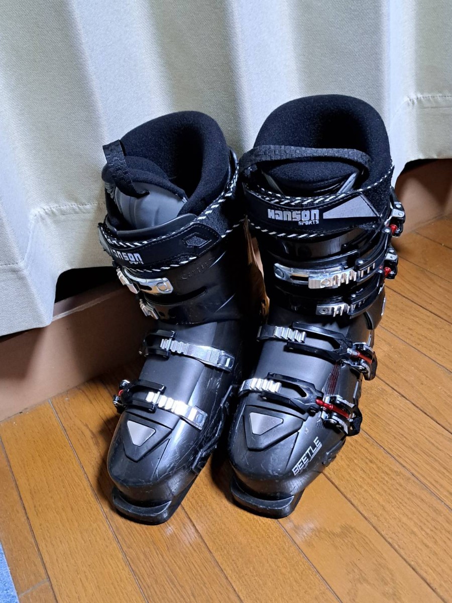  handle son ski boots #HANSON BEETLE # size 27.0-27.5cm # sole 321mm [ control number 230710]