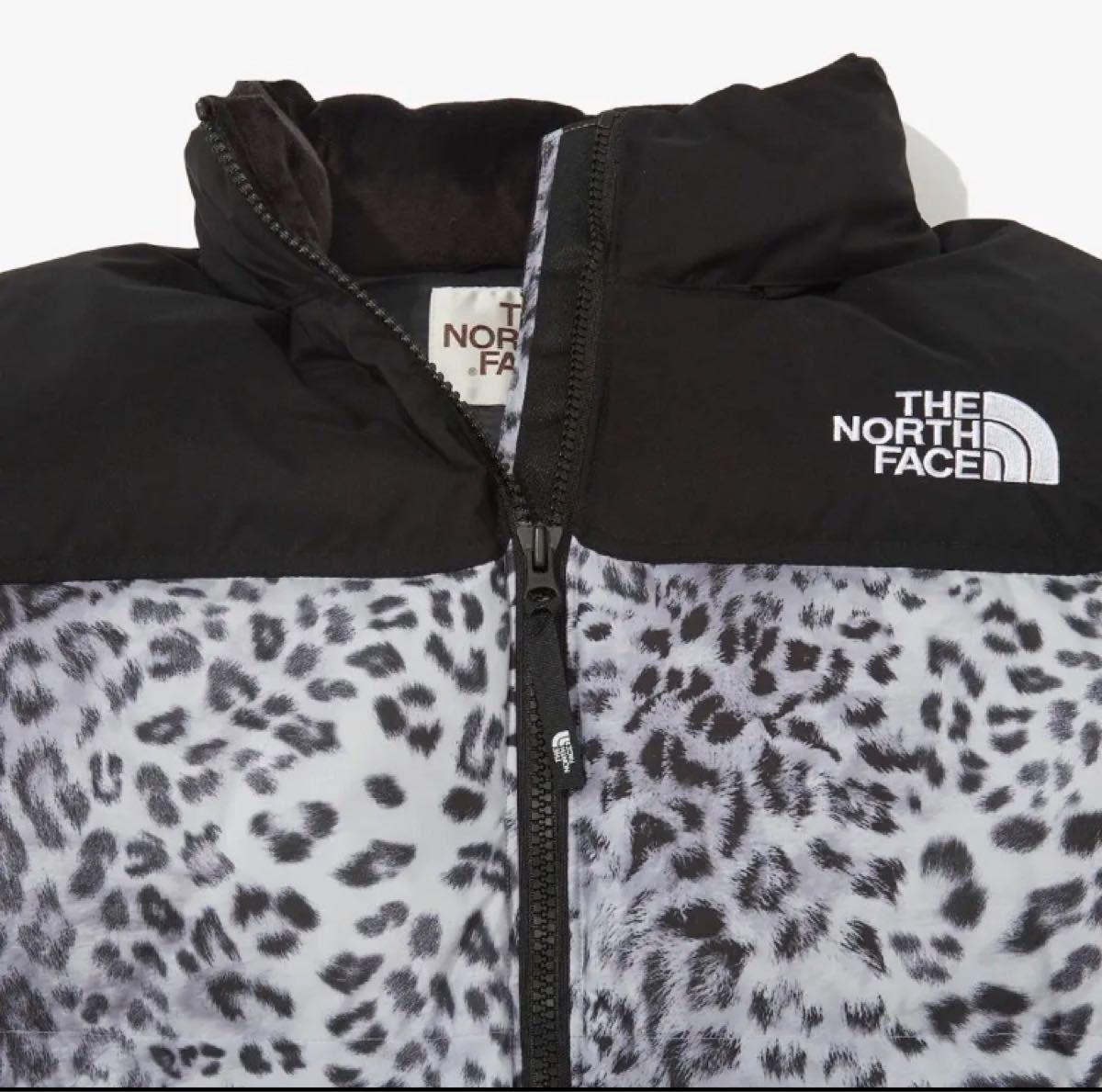 THE NORTH FACE ダウンジャケット ヌプシ レオパード ヒョウ柄 THE NORTH FACE ダウンジャケット ヌプシ レオパード ヒョウ柄