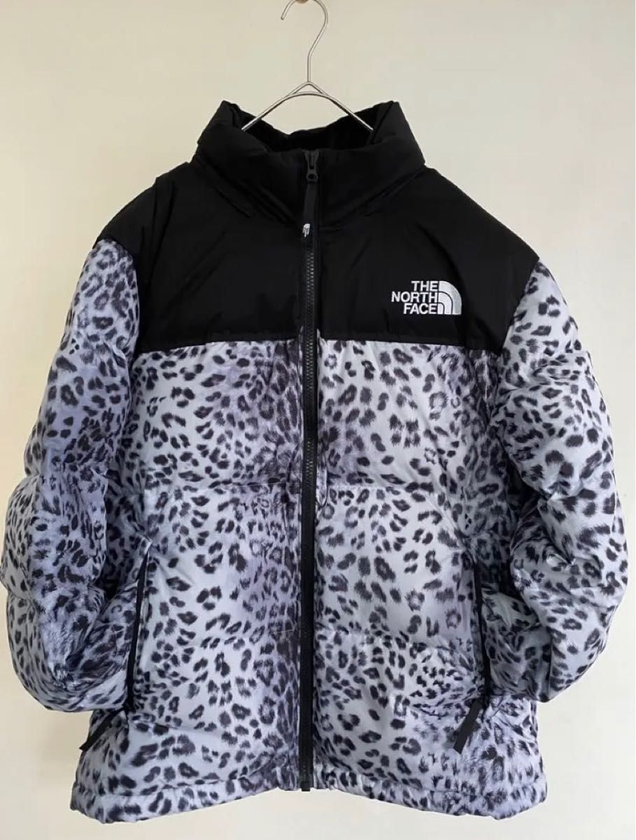 THE NORTH FACE ダウンジャケット ヌプシ レオパード ヒョウ柄