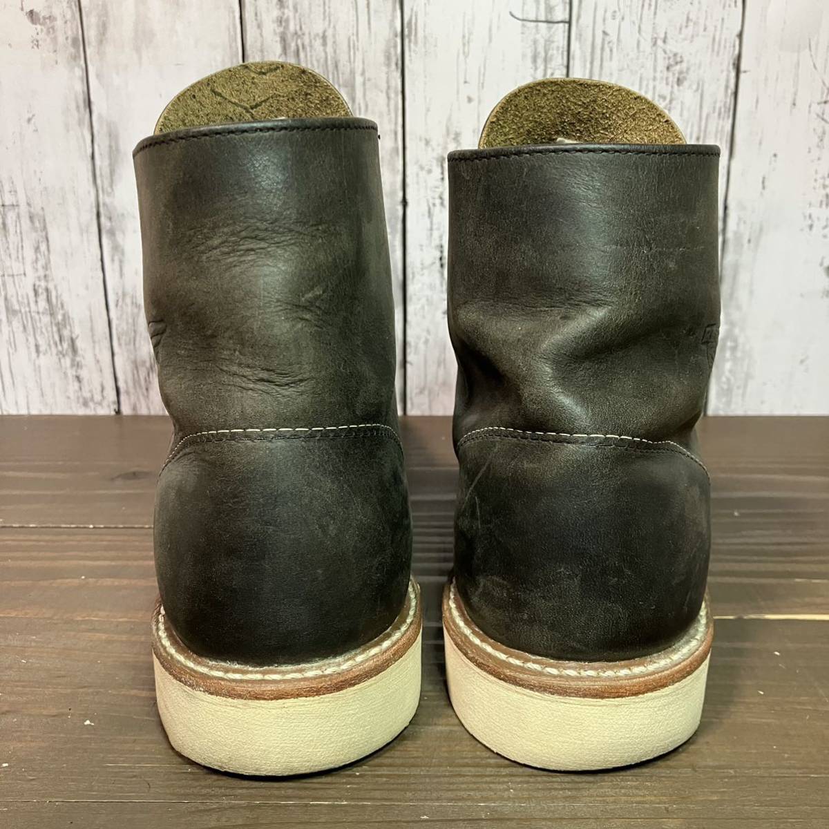 RED WING】レッドウィング 8190 プレーントゥ D8 1/2 チャコール RED WING】レッドウィング 8190 プレーントゥ D8 1/2 チャコール