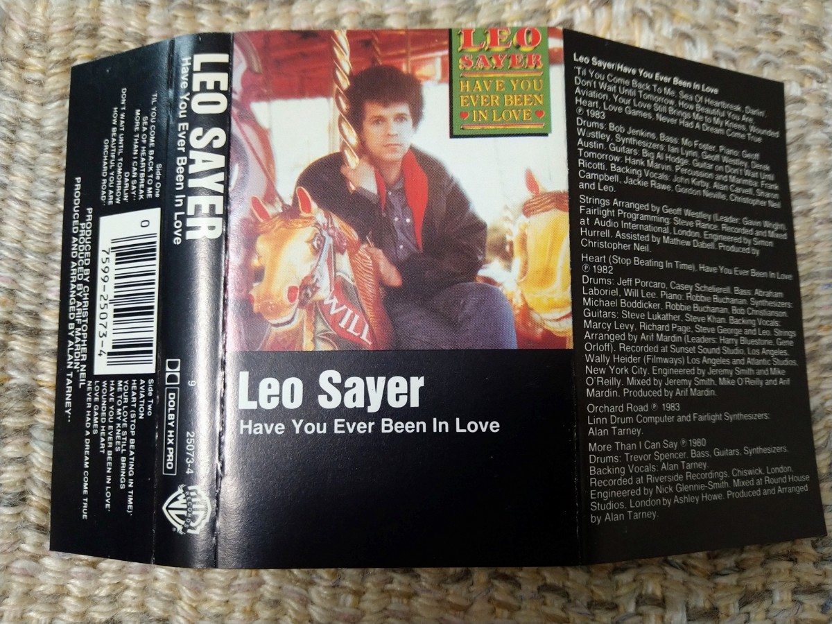 【輸入盤カセット】☆レオセイヤーLeo Sayer／愛の面影☆☆【CT多数セール中…】の画像3