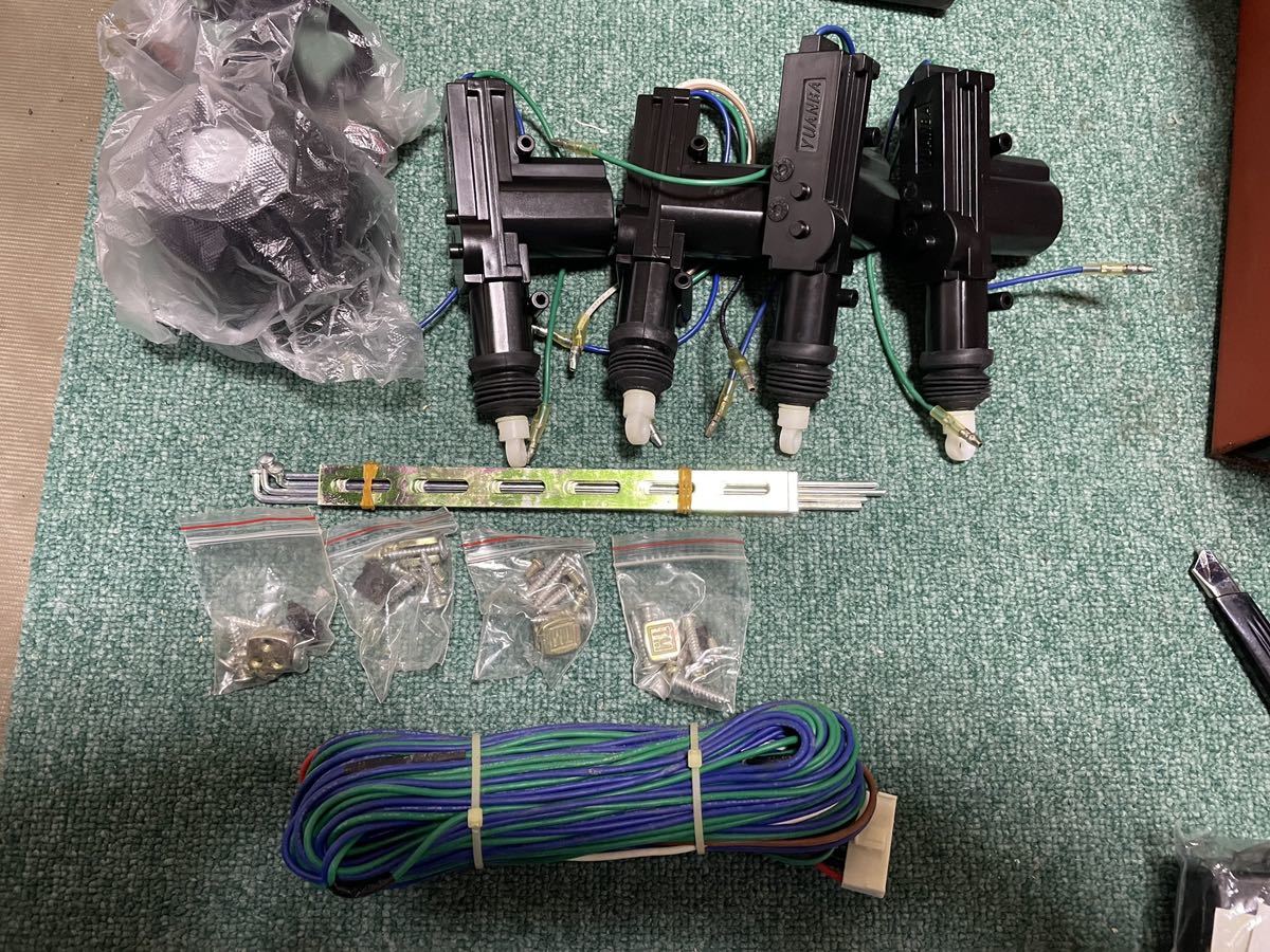 汎用 流用 ドアロックアクチュエーター 12V 4個セット 集中ドアロック