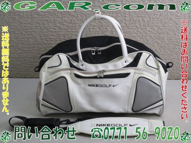 LZ18 Nike/Nike Golf/Golf 2way Boston Bag White/White Bag/Bag/Sage