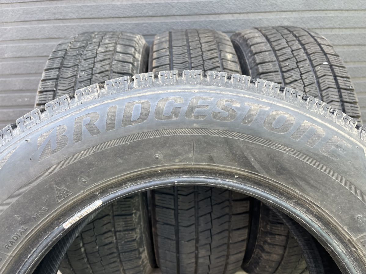 T543 中古タイヤ 195/65R15 BRIDGESTONE BLIZZAK VRX2 ブリヂストン ブリザック 冬タイヤ スタッドレス 高年式 4本セット_画像6