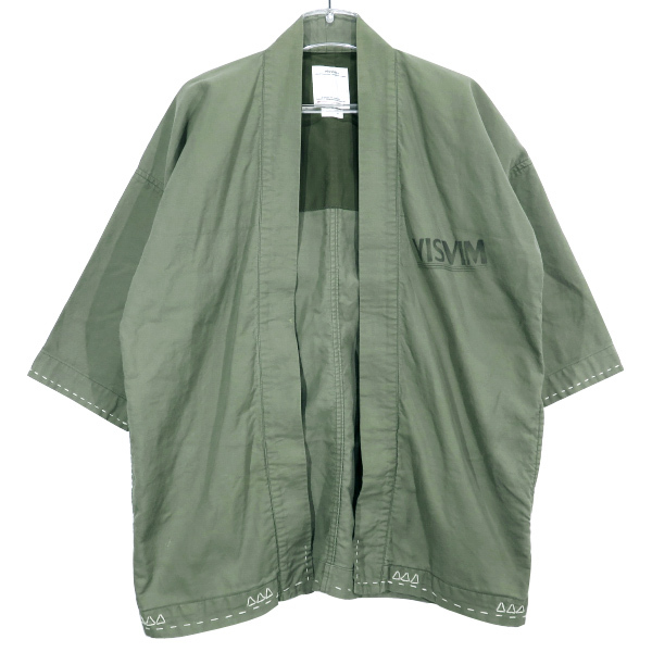 注目ショップ SANJURO 20SS ビズビム VISVIM KIMONO オリーブ アウター