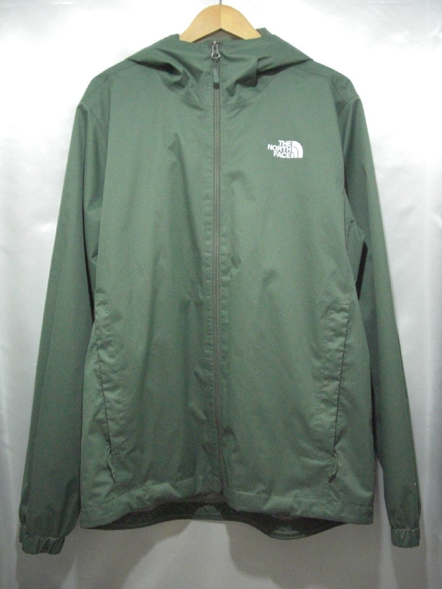 THE NORTH FACE ノースフェイス QUEST JACKET クエスト ジャケット マウンテンパーカー NF00A8AZ サイズＭ グリーン系 緑 アウター メンズ