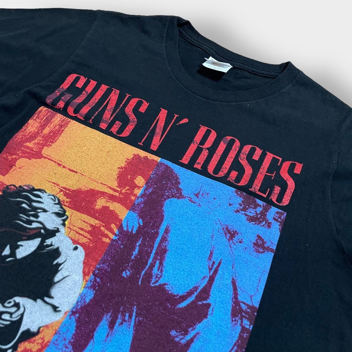 【Bayisland】Guns N' Roses ガンズ・アンド・ローゼス バンドTシャツ バンt プリント S 古着