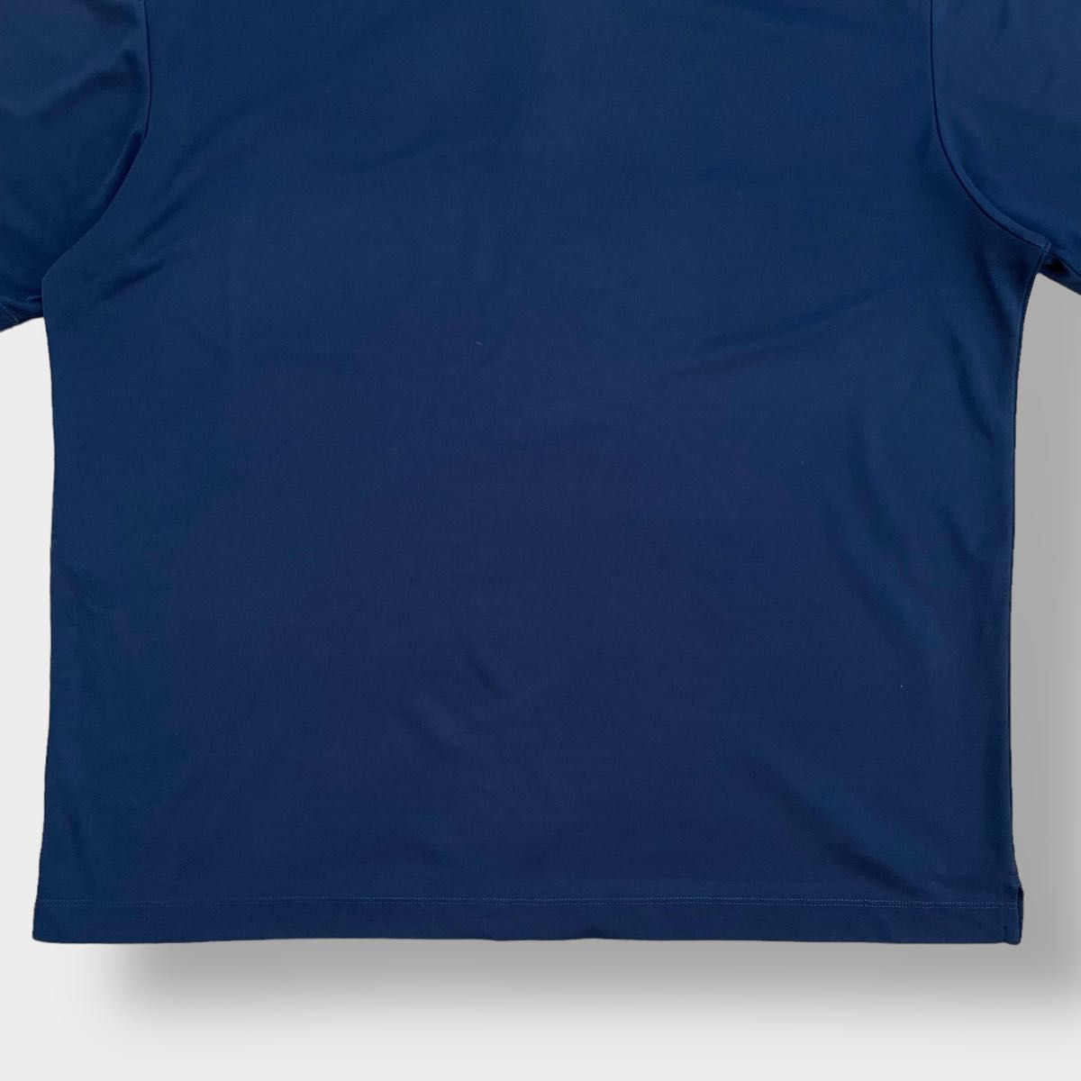 【NIKE】企業系 ワンポイント ポロシャツ DRI-FIT スウッシュ 刺繍ロゴ XL ビッグサイズ ポリエステル ナイキ 古着