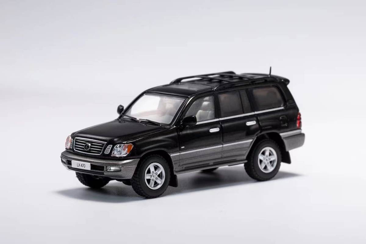 1/64 ゲインコーププロダクツ LEXUS LX470 CYGNUS (LHD) ブラック_製品見本